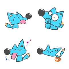 Blue Fox's Emoji -Move-