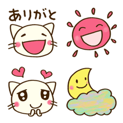 Greeting Dochi Neko Emoji