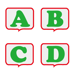Dialog letter emoji