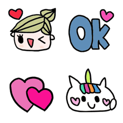 (Various emoji 337adult cute simple)