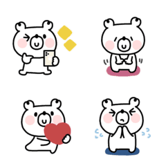 simple bear Emoji #14