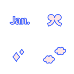 Pink Blue ALVA Emoji