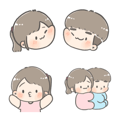 Chuchu & Bobo Animated Emoji: Cute Combo