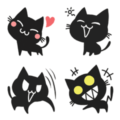 shadow cat animation emoji