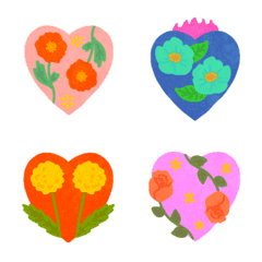 Ugoku!Flower and heart