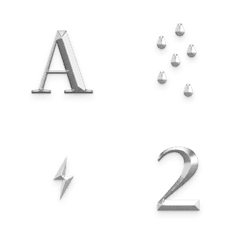 QxQ Silver simple Emoji