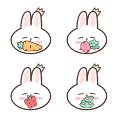 Baby rabbit emoji eiei