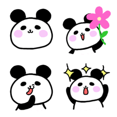 Cute Panda everyday Emoji2