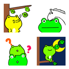 Frogs and creatures animation emoji