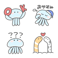 jellyfish and garden ell emoji