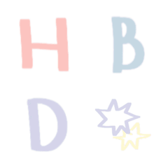 parties alphabet emoji