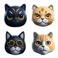 Purr-fectly Cute Cat Emoticons VOL. 2