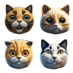 Purr-fectly Cute Cat Emoticons VOL. 4