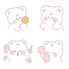 A cute little bear with soft fur