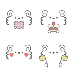 Sheep Emoji graycolor