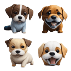 Paw-fect Puppy,cute Doggy Emoticon VOL.4