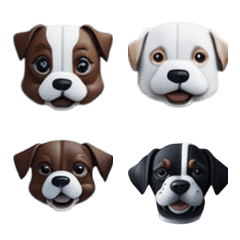 Paw-fect Puppy,cute Doggy Emoticon VOL.1