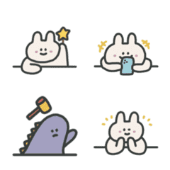 87 rabbit emoji 2.0