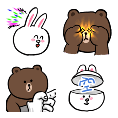 BROWN and CONY's lovely face in private