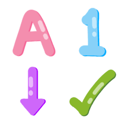 Emoji number cute