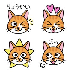 Ginger Cat Emoji.