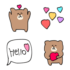 cute bear greeting