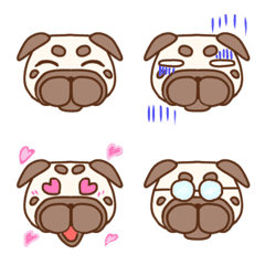 pug dog Emotion