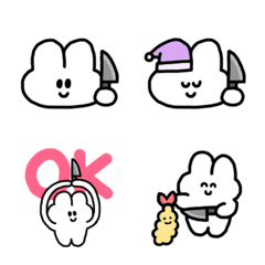 hocho_usagi emoji