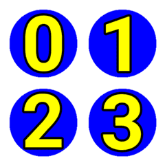 Number in circle