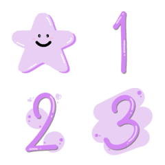 Emoji purple color