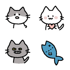 cute cat emoticons
