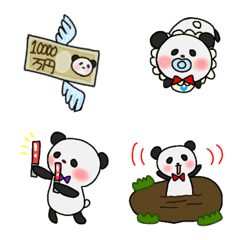 Oshi-katsu panda Moving Emoji