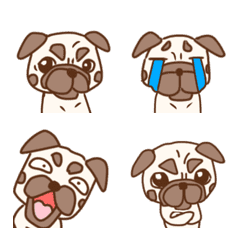 pug dog Emotion 2