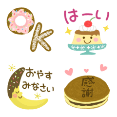 Emoji full of desserts