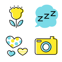 Fashionable and simple emoji 20
