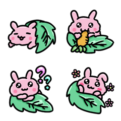 sakuramochi rabbit chan Emoji