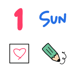 Move Schedule Colorful Emoji
