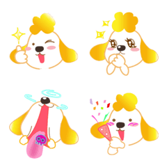 Funny dog Emoji sticker