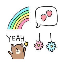 cute, colorful, bear, popular