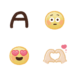 hand drawn mini emoji