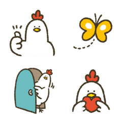 A gentle chicken(Emoji)2