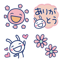 Move Almost White Rabbit Emoji