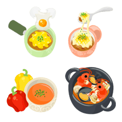 Various Soup Emoji