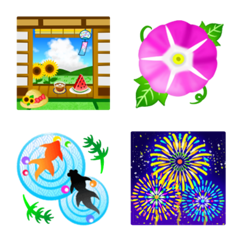 Summer in Japan_Animated Emoji