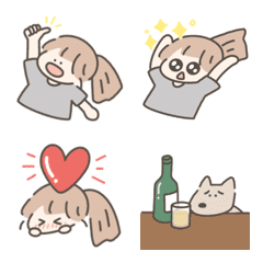 Ponytail Girl - Emoji