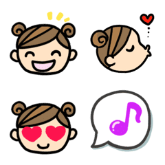 Animation emoji haru