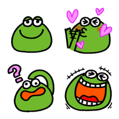 pukkuri frog useful emoji