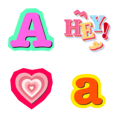 cute alphabet, Y2KY2JAI