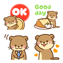 Otter♡Emoji de trabalho
