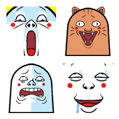 Mr.funny face [Emoji part4]